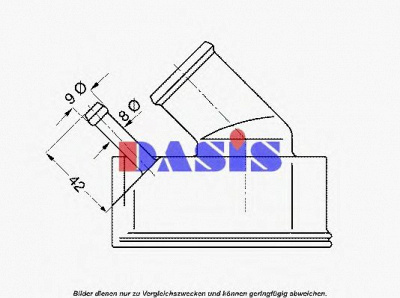 AKS DASIS 751910n -  Термостат, охлаждающая жидкость